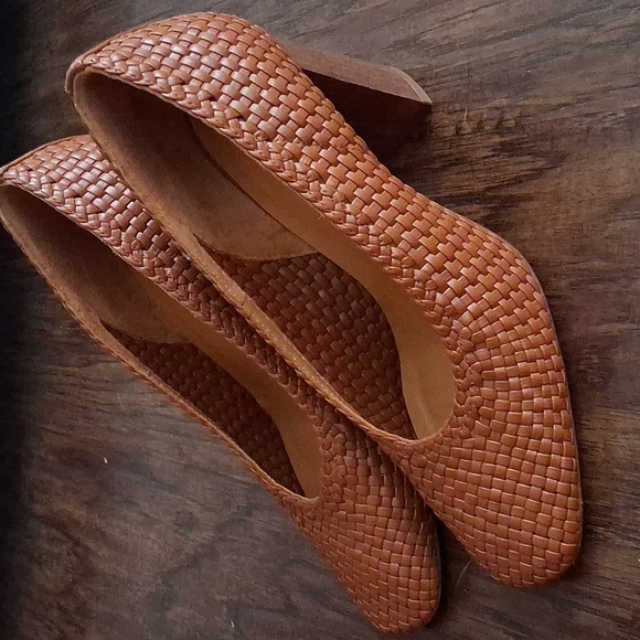 Sezane High Laura Woven Heels - Picture 3 of 5